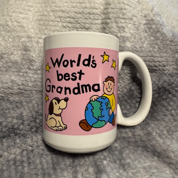 World's best Grandma Coffee Mug 15 oz Ceramic - Picture 3 of 6